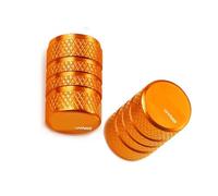 Valve core caps Aluminum Motorcycle Accessories Wheel Tire Valve Stem Caps Covers For H-ONDA Goldwing Gold Wing 1800 GL1800 GL1200 GL1000 GL1500 1000 1200(Orange)