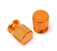 Valve core caps For H-ONDA Goldwing Gold Wing 1800 GL1800 GL1200 GL1000 GL1500 1000 1200 Motorcycle Aluminum Wheel Tyre Valve Air Port Cover Cap(Orange)