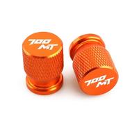 Valve core cover For CFMOTO CF MOTO CF700 700MT 700 MT MT700 700-MT 700MT-X Motorcycle Tire Valve Air Port Stem Cover Cap Plug CNC Accessories(Orange)