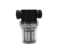 Valve core, Pipeline Filter 1pcs 1/2'' 3/4'' 1'' Garden Watering, Plastic Irrigation System Impurity Prefilter, Aquaculture Household Water Pipe(0.75 Inch 80 Mesh in)