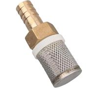 Valve core, Pipeline Filter 1pcs 6~19mm Hose Car Wash Garden Irrigation, Brass Strainer Sprayer Pump Filtering Net Stainless Steel Mesh(10mm)