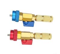Valve Core Removal Tool Kit Designed For R134a Automotive AC Maintenance With Precision Fit And Rust-Resistant Brass Build