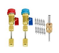 Valve Core Removal Tool - Metal Non Slip Air Conditioner Quick Remover | Compact Storage Solution Core Valve Removal Tool For HVAC Tire AC Air Bike Refrigeration Conditioning Tank