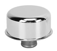 Valve Cover Breather, Oil Breather Push In Style Round Oil Filler for SBC BBC SBF 327 350 302 454 502 1-1/4in Hole Valve Cover