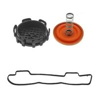 Valve Cover For PEUGEOT For 1007 206 207 307 308 407 For EXPERT For PARTNER Engine Valve Cover Rocker Gasket Kit 1.6HDI .6D .6 TDCI 0248L1 Car Engine Valve Cover(2 pcs)