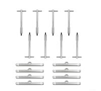 Valve Cover Spreader Tabs Kit for SB 265 302 350 400 | Includes 8 T-rods 5in high, 8 struts 4.75in, complete 16pc set, robust strength, precise fit