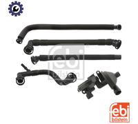 febi bilstein 46303 Vent Valve for crankcase, with additional parts, pack of one , Black