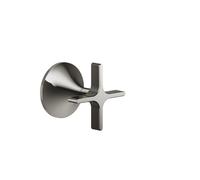 Valve Dornbracht VAIA right closure, cross handle ø60mm Dark Chrome 36607809-19