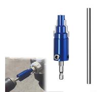 Valve Extractor Tool for Broken Pipes and Angle Valves, 3-Size Compatibility (1/2, 3/4, 1 Inch) with Left-Spiral Teeth Design, Hardened S