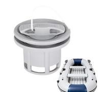 Valve for inflatable boats, replacement 8-hole valve cover for air valves, kayak air plug adapter, for boat, kayak, outdoor paddleboard, surfboard, river