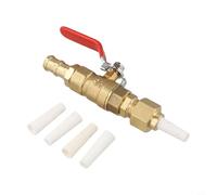 Valve for sandblaster Tool Kit 4 Alumina Nozzles 2.4-3.6mm Valve