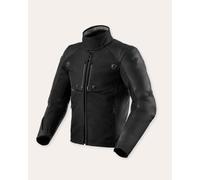 Revit Valve H2O Motorcycle Leather Jacket, black, size 46
