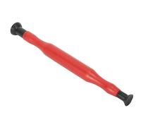 Valve Lapping Tool Set with Suction Cups for Engine Valve Grinding - 2-Piece Handheld Lapper Kit, Oil-Resistant Plastic & Rubber, 20-22 cm Length