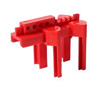 Valve Lock Adjustable Gate Valve Lockout Pipeline Red Practical Durable