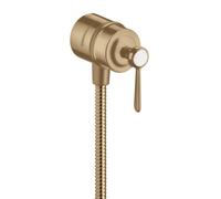 Valve Montreux wall shut-off valve Axor Brushed Bronze 16883140