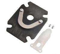 Valve Plate 48x62mm, Cast Metal Air Compressor Replacement for High-Cycle Thermal Fatigue Resistance, Compatible with 48x72mm Models(48X62MM)