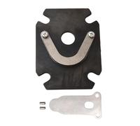 Valve Plate 48x62mm, Cast Metal Construction, High-Accuracy Hole Pitch, Compatible with Air Compressor Models 48x62mm and 48x72mm, Lasting Perform(48X62MM)