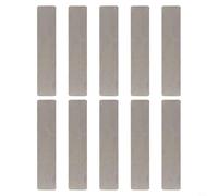 Valve Plate for Air Compressor 10 pcs Set Manganese Steel Replacement for HP Piston Compressor Valves 11x57mm and 10x46mm Compatible with for HP Models(11X57MM)