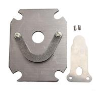 Valve Plate for Air Compressor - 48x62mm and 48x72mm Replacement Cylinder Head with High-Accuracy Hole Pitch, Cast Metal Construct(48X72MM)