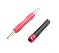 Valve Removal Tool and EVAP Service Port Adapter Kit for Automotive Leak Testing Compatible with Vacuum and Smoke Machine Leak Detectors