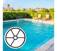 Valve Seat Gasket for Hayward SPX0715D, 2-Inch Multi-Port Valve Seal for SP715 SP716 for Vari-Flo Series, Heavy-Duty Replacement Part for Pool Filter(1PC)