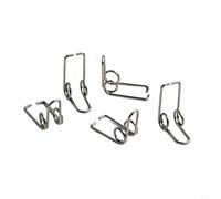 Valve Spring Set for Trumpet and Trombone 5 PCS Iron Tools for Optimal Key Function (Trumpet)