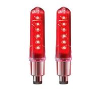 Valve Stem Cap Lights - Vibration Sensing Double Sided Color Glow
