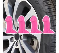 Valve Stem Covers Pencil Valve Stem Covers Funny Valve Stem Caps Dust Proof Waterproof Anti-Rust Suitable for Cars, Trucks
