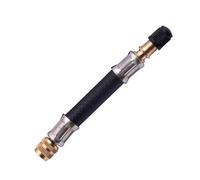 Valve Stem Extender - Flexible Tire Extension Hose, Durable Valve Connector Adapter | Easy Attachment Air Chuck Extender, Leak Proof Rubber Tube Accessories for Car Truck Motorcycle Bicycle