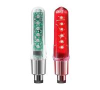 Valve Stem Lights for Bikes - 2 Pieces Vibration Sensing Cycling Wheel Ligh | Waterproof Road Bike LED Light | Night Riding Decor | for Men Women Cyclists Long Tours City Ride