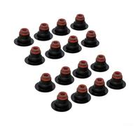 Valve Stem Seals 16pcs Rubber Engine Repair Kit Valve Stem Seals | rubber material, ensures dependable sealing, prevents oil leaks, fits 11/32 inch stems, engine repair essential