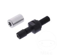 Valve Straight Schrader 5083M 11.5mm Black