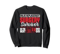 Valve Surgery Replacement The Beat Heart Transplant Survivor Sweatshirt