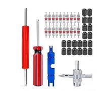 Valve Tool Set Car 64-Piece Tyre Repair (44 Pieces)