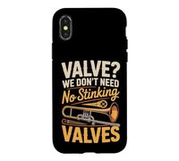 Valve We Don't Need no Stinking Valves Trombone Case for iPhone X/XS