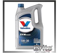 VALVOLINE 5W30 C3 FULLY SYNTHETIC ENGINE OIL SYNPOWER 872375 BMW VW APPROVED