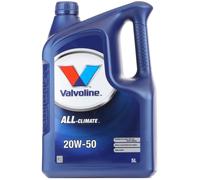 Valvoline All-Climate 20W-50 20W50 High Quality Engine Oil - 5 Litres 5L
