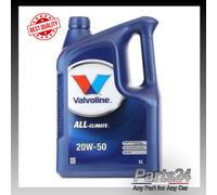 Engine Oil 5L for SEAT 5 Litres 20W50 SL, CF A3/B3 All Climate Mineral Valvoline