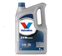 Renault Car Engine Oil Valvoline SynPower FE 5W-30 5L 5 Litre + SCREENWASH TAB