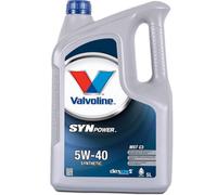 Valvoline Synpower Engine Oil Mst C3 5W40 Fully Synthetic Additives 5 Litre