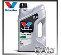 Valvoline SynPower FE 0W-30 0W30 Fully Synthetic Engine Oil - 5 Litres 5L 908794