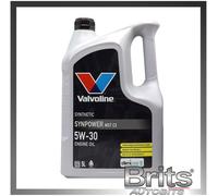Valvoline SynPower MST C3 5W-30 5W30 Fully Synthetic Engine Oil 5 Litres 5L