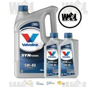 Valvoline SynPower Xtreme MST C3 5W40 Fully Synthetic Engine Oil Car Oil UK
