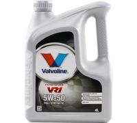 5W50 Premium Synthetic Engine Oil Valvoline VR1 Racing A3/B4 Ford GM 1 Litre