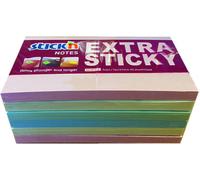 Stickn Extra Sticky 76X7127MM Pastel Assorted PK6