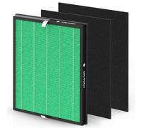 VALZONE 150 True HEPA Filter Replacement Sets for Coway Airmega 150 Air Purifiers,1 *Green True HEPA and 2 *Active Carbon Filters, Part Number AP-1019C-FP