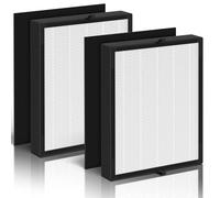 VALZONE 45i Replacement Filter Compatible with BreatheSmart 45i & Flex Purifier, Air Filter B4-Pure Replacement, 2 H13 HEPA Filter + 2 Carbon Pre Filter