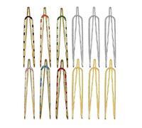 VAMA FASHIONS Multicolor Saree Safety Pin Brooch for heavy sarees Pallu Dresses Odhani Metal Pins