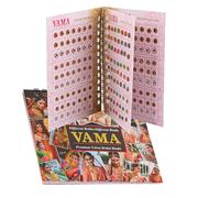 Vama Fashions Multicolour Small Stone Bindi Kumkum Forehead Sticker Bindiya Bindi Booklet for Ladies (252 Bindis Book Small)-Self-Adhesive.