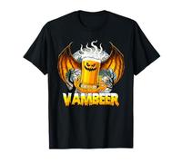 Vambeer. Funny Halloween Ghost Vampire Beer Fun Design T-Shirt